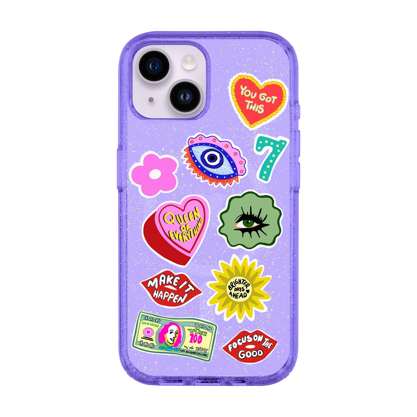 HM STICKERS-iPhone 14 Shiny Kılıf MagSafe Özellikli