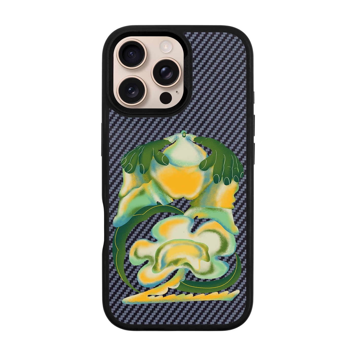 HUGE MAN-iPhone 16 Pro Max Plaid Kılıf MagSafe Özellikli