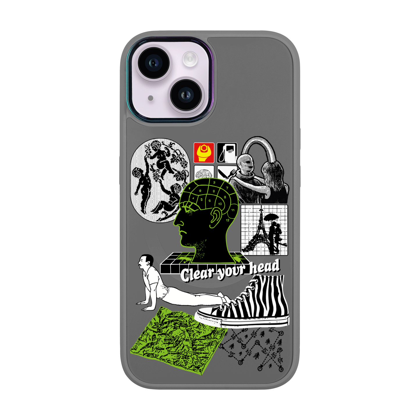 CLEAR YOUR HEAD-iPhone 13 Vigor Kılıf MagSafe Özellikli