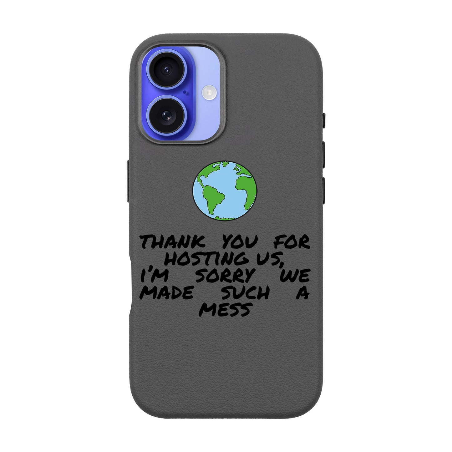 MESS-iPhone 16 Plus Leather Premium Kılıf MagSafe Özellikli