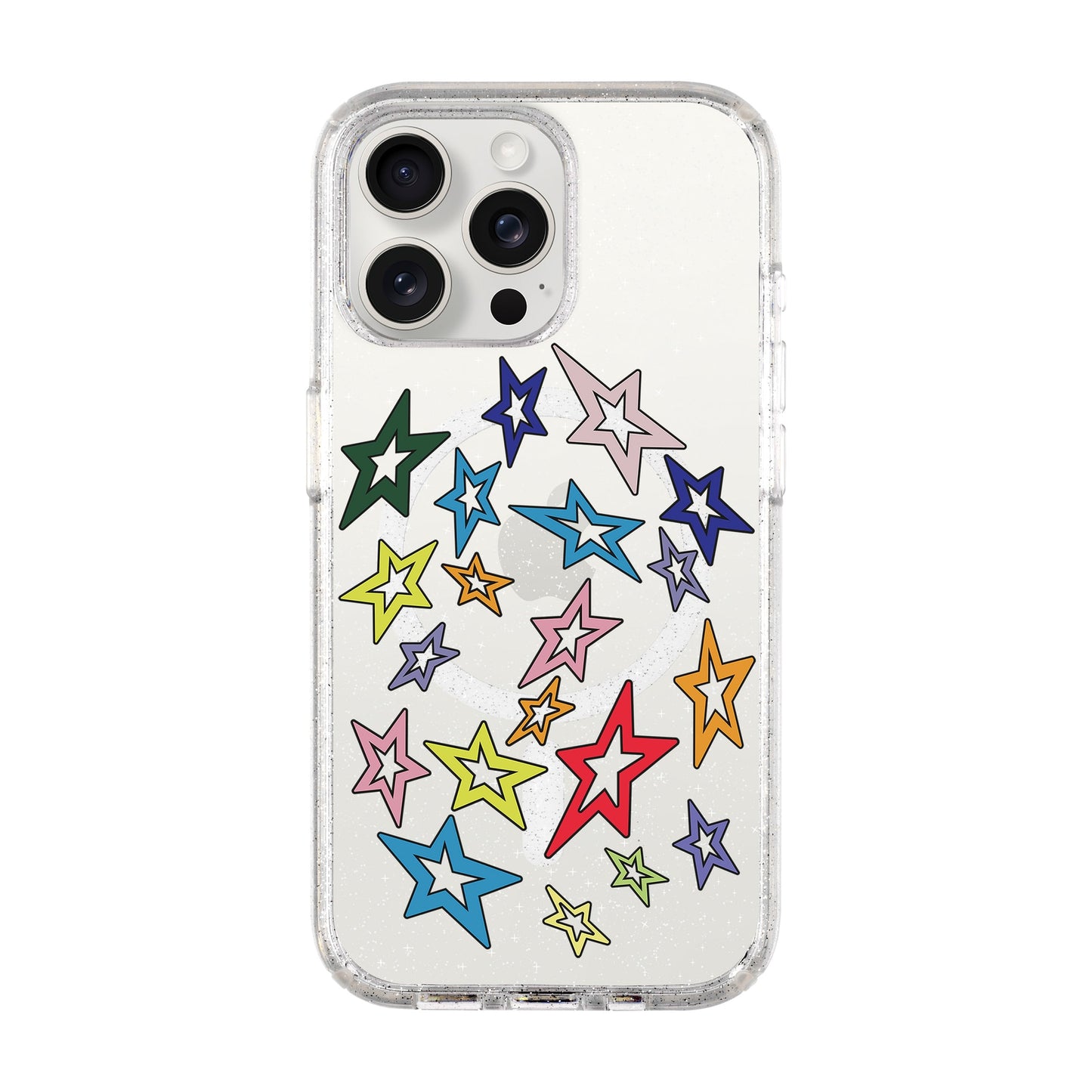 STAR-iPhone 15 Pro Max Shiny Kılıf MagSafe Özellikli