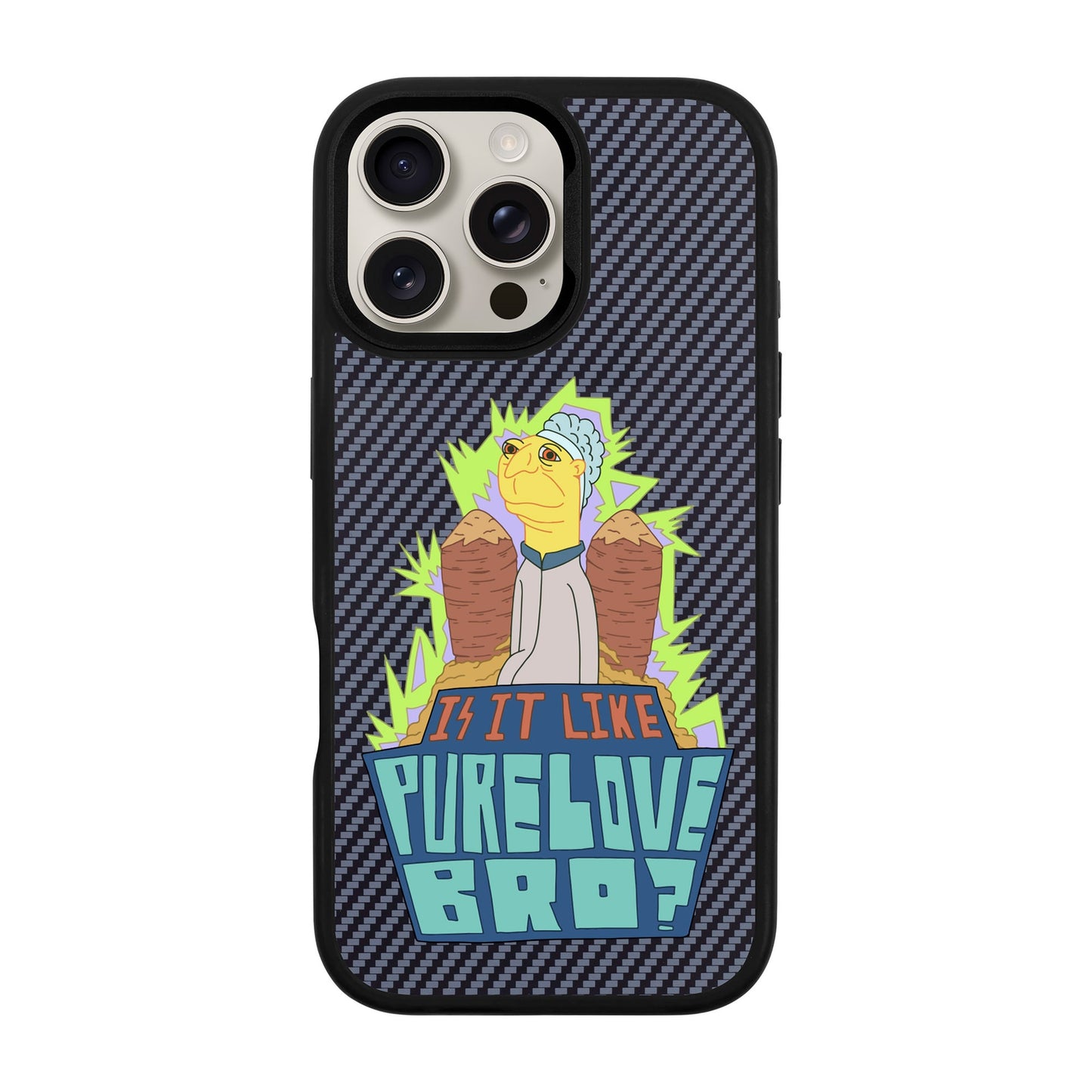 PURE LOVE-iPhone 16 Pro Max Plaid Kılıf MagSafe Özellikli