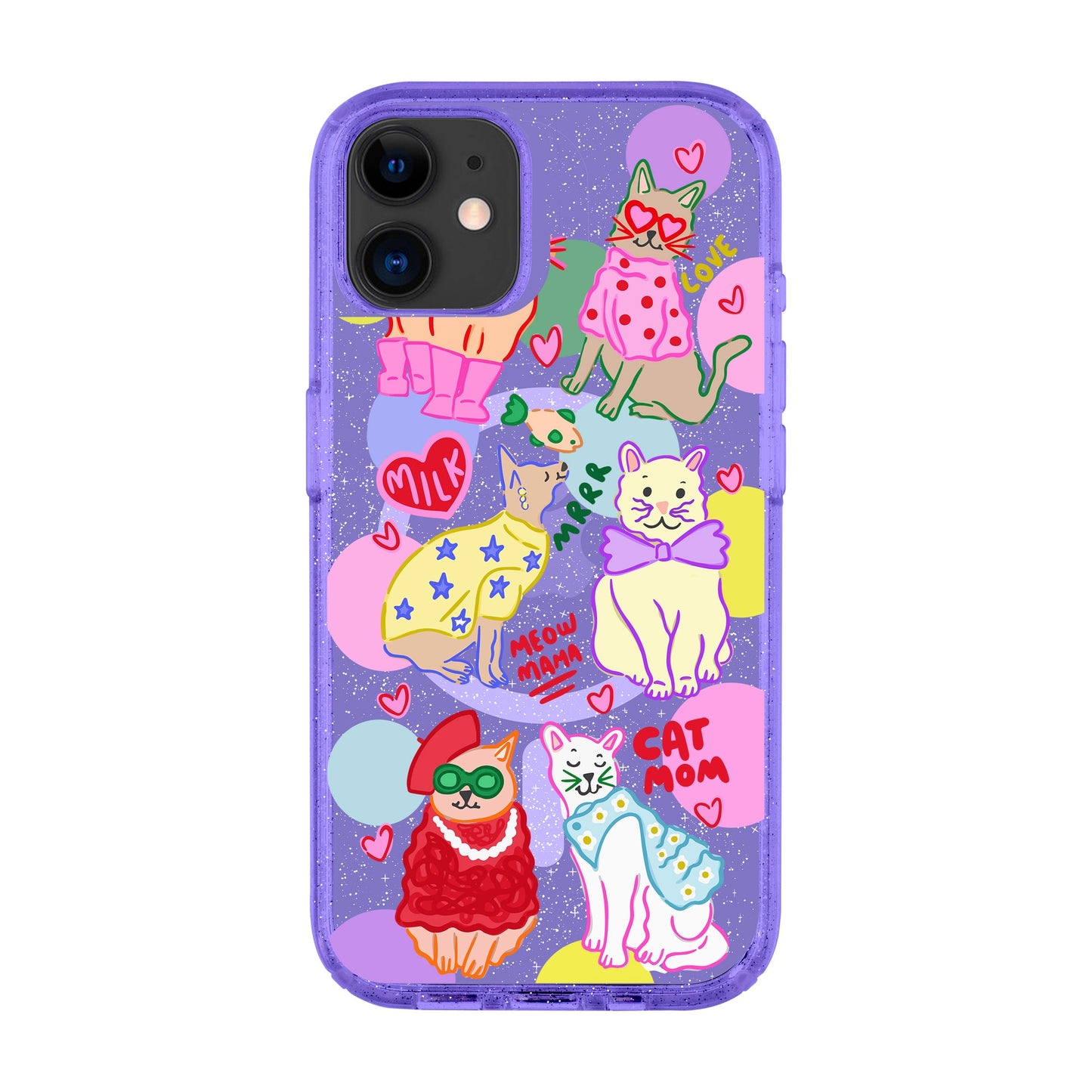 CAT MOM-iPhone 11 Shiny Kılıf MagSafe Özellikli