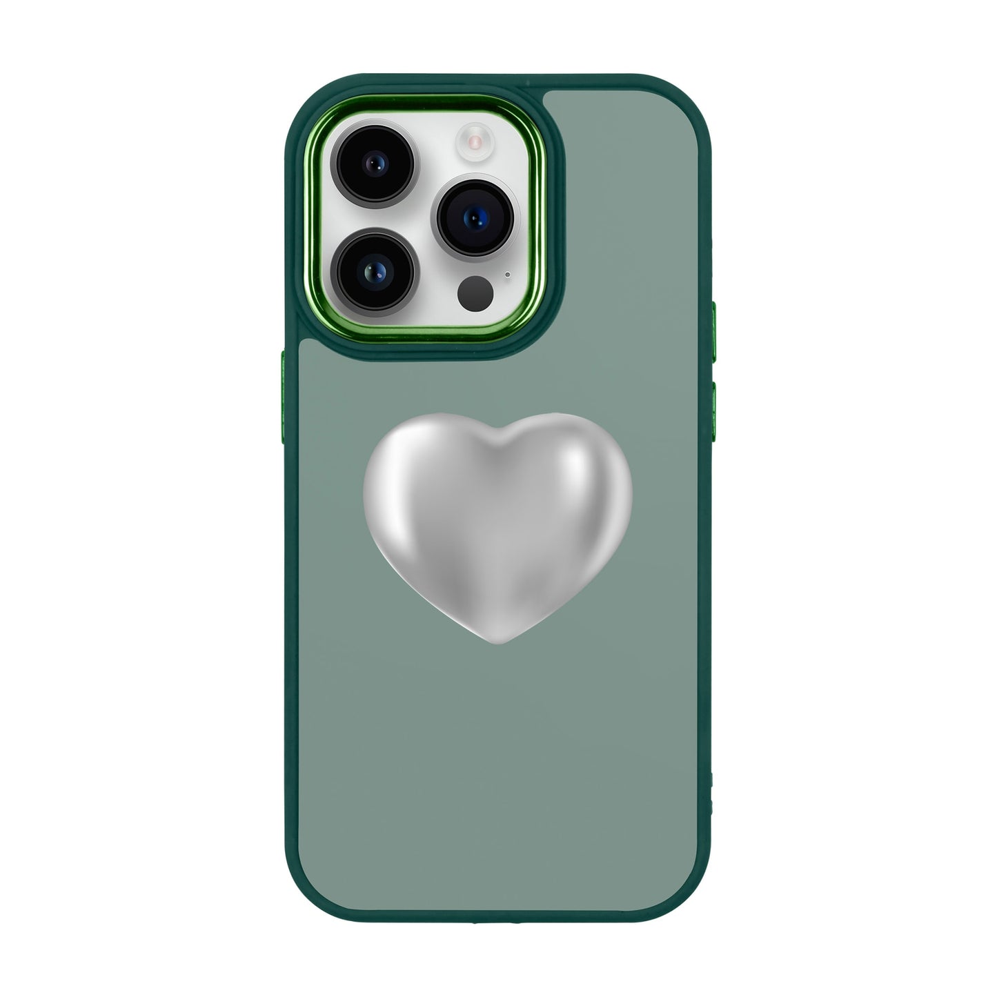 SILVER HEART-iPhone 13 Pro Proof Kılıf