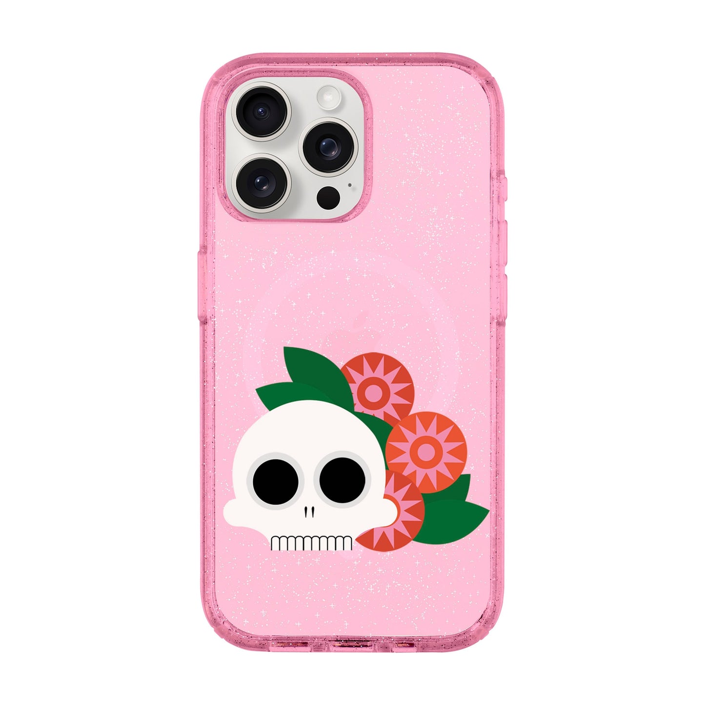 MEMENTO BLOOM-iPhone 15 Pro Max Shiny Kılıf MagSafe Özellikli