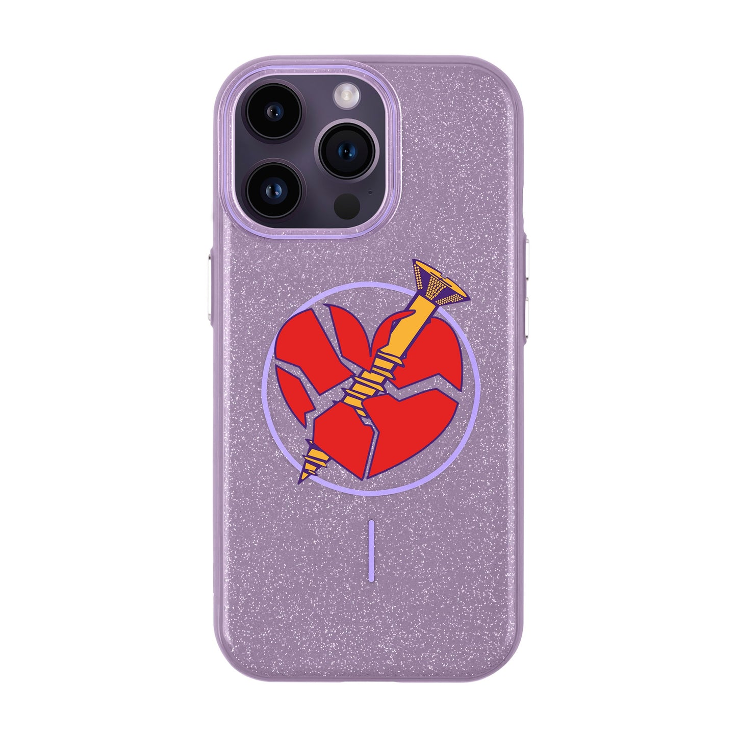 BROKEN HEART-iPhone 14 Pro Max Radiant Kılıf MagSafe Özellikli