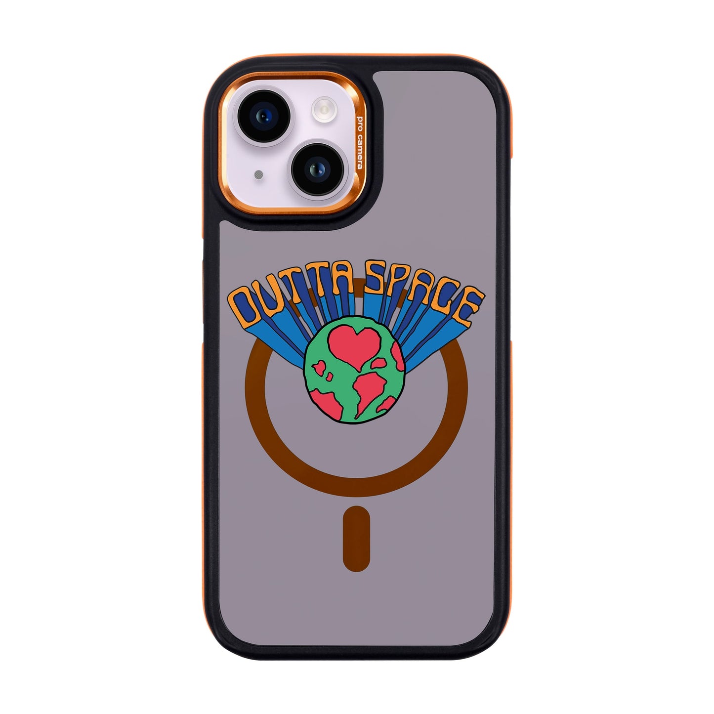 OUTTA SPACE-iPhone 14 Dark Kılıf MagSafe Özellikli
