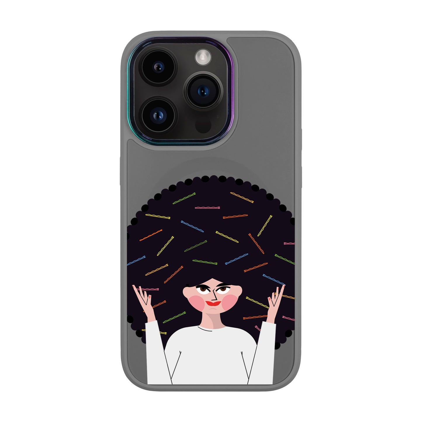 TANGLES OF HAPPINESS-iPhone 13 Pro Vigor Kılıf MagSafe Özellikli