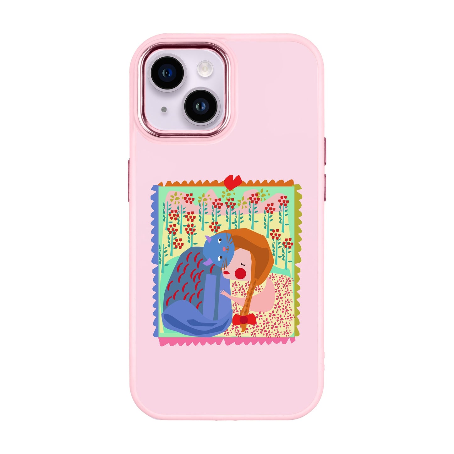KEDİ POSTA PULU-iPhone 13 Proof Kılıf