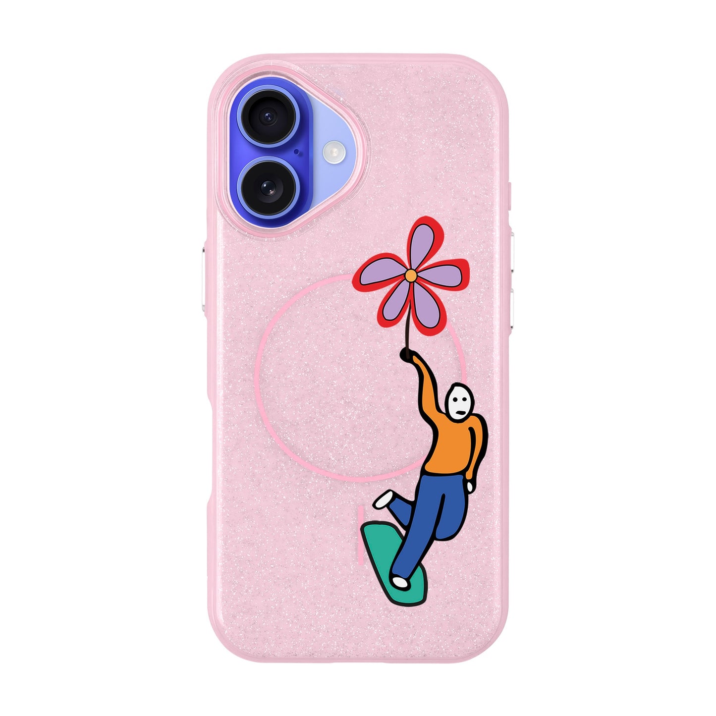 SKATEBOARDER-iPhone 16 Radiant Kılıf MagSafe Özellikli