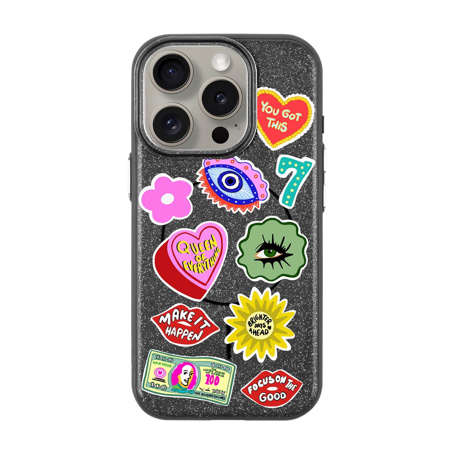 HM STICKERS-iPhone 15 Pro Radiant Kılıf MagSafe Özellikli