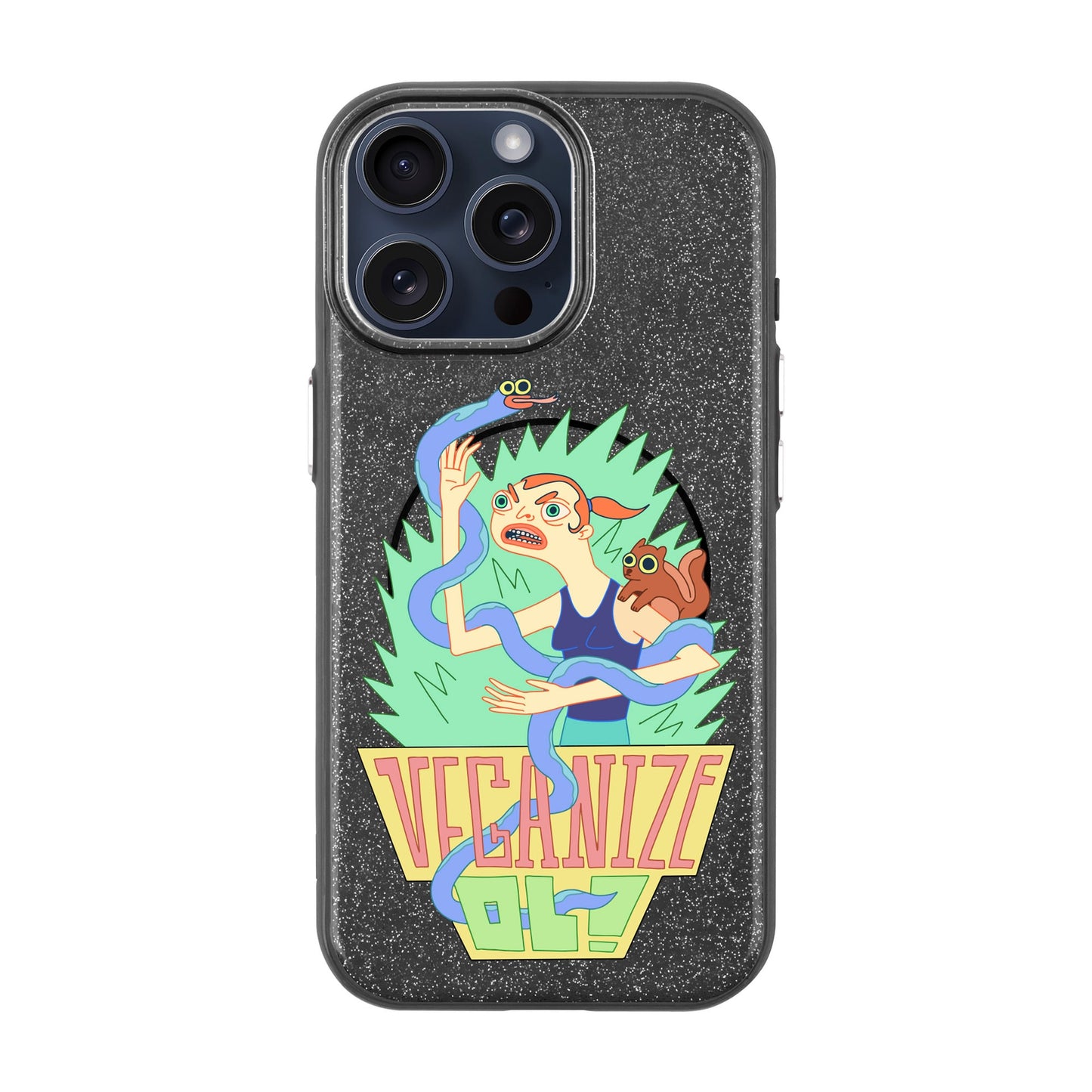 VEGANİZE-iPhone 15 Pro Max Radiant Kılıf MagSafe Özellikli