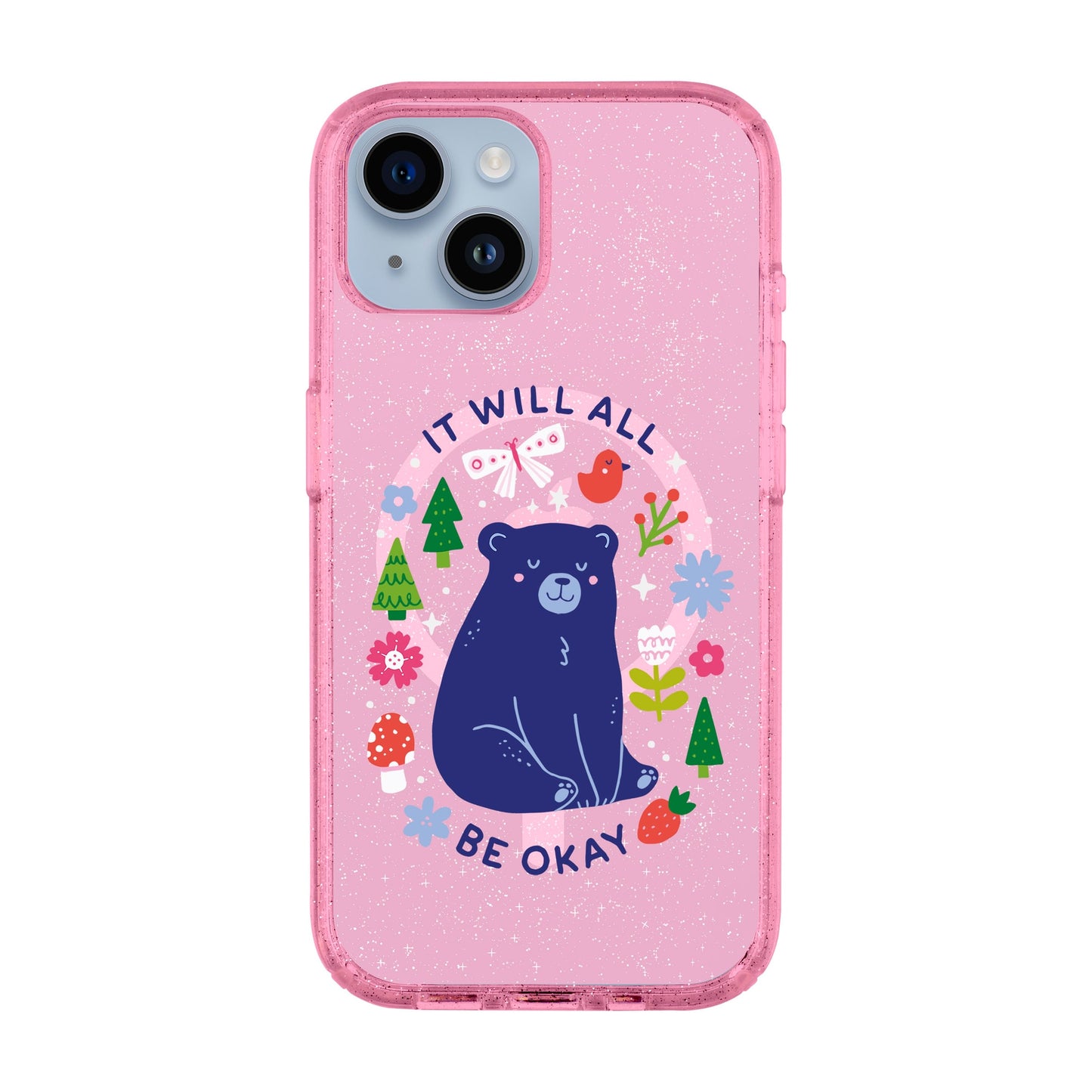 BE OKAY-iPhone 13 Shiny Kılıf MagSafe Özellikli