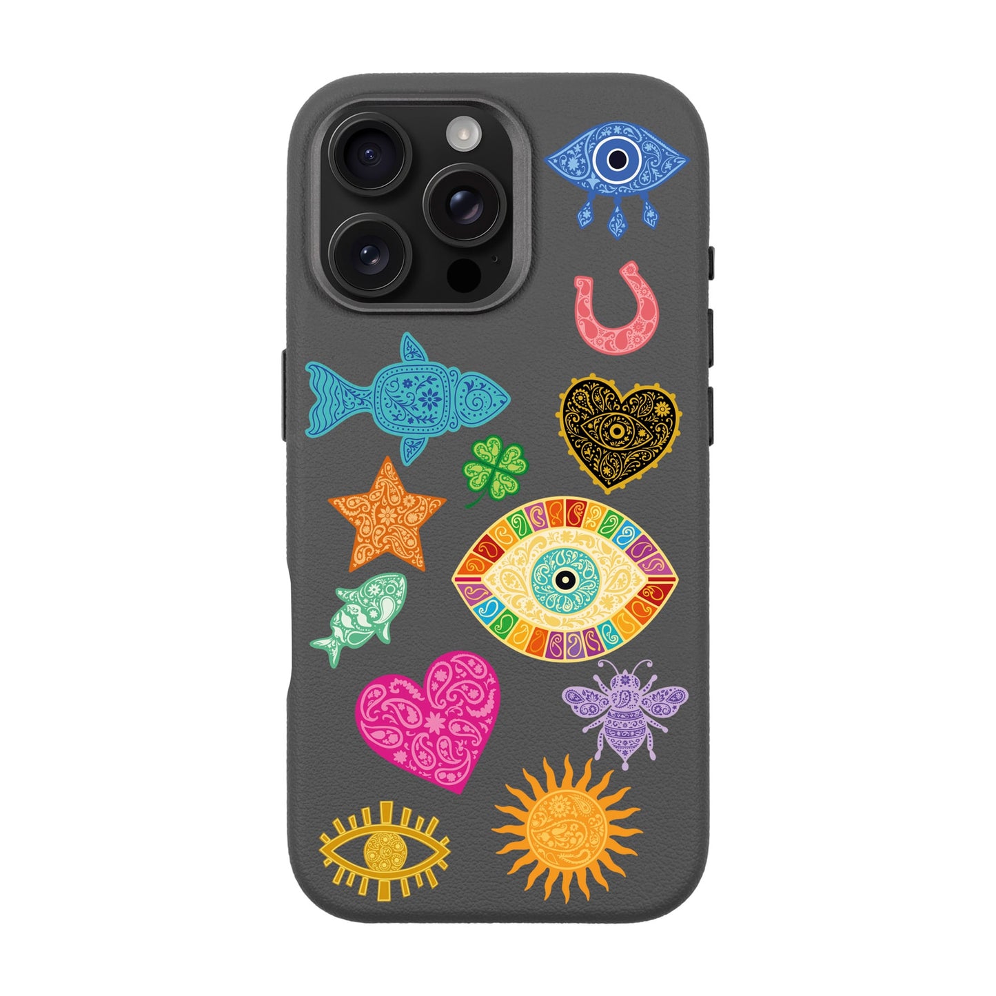 CHARMS BY BERRİN ÖZKAN-iPhone 16 Pro Max Leather Premium Kılıf MagSafe Özellikli