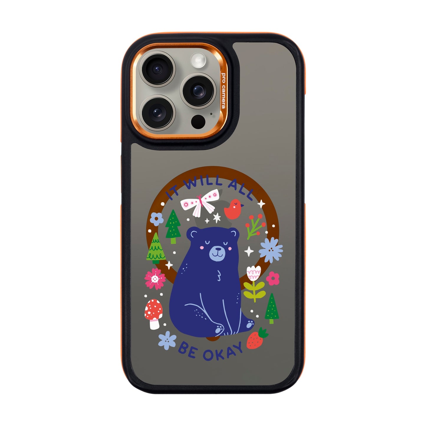 BE OKAY-iPhone 15 Pro Max Dark Kılıf MagSafe Özellikli