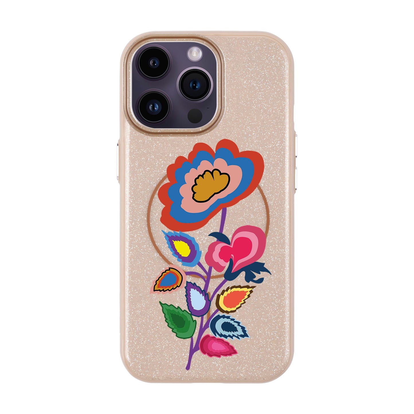 KNITTED FLOWER-iPhone 14 Pro Max Radiant Kılıf MagSafe Özellikli