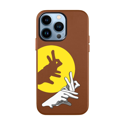 BUNNY-iPhone 14 Leather Kılıf