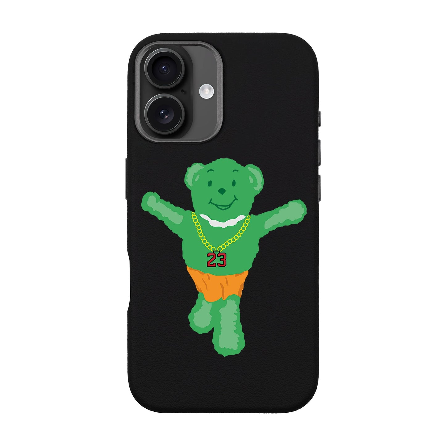 GREEN BEAR-iPhone 16 Plus Leather Premium Kılıf MagSafe Özellikli