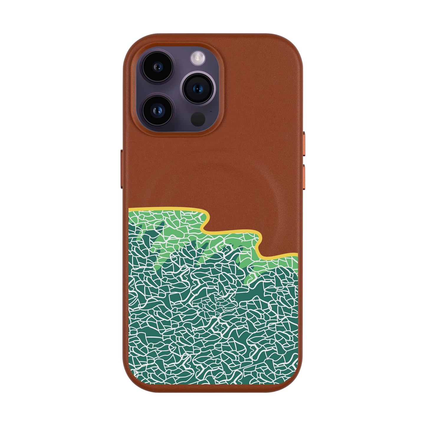SEA-iPhone 14 Pro Max Leather Kılıf MagSafe Özellikli