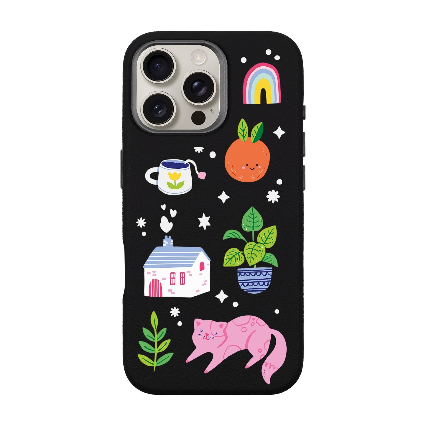 FRESH SPRING-iPhone 16 Pro Max Leather Premium Kılıf MagSafe Özellikli
