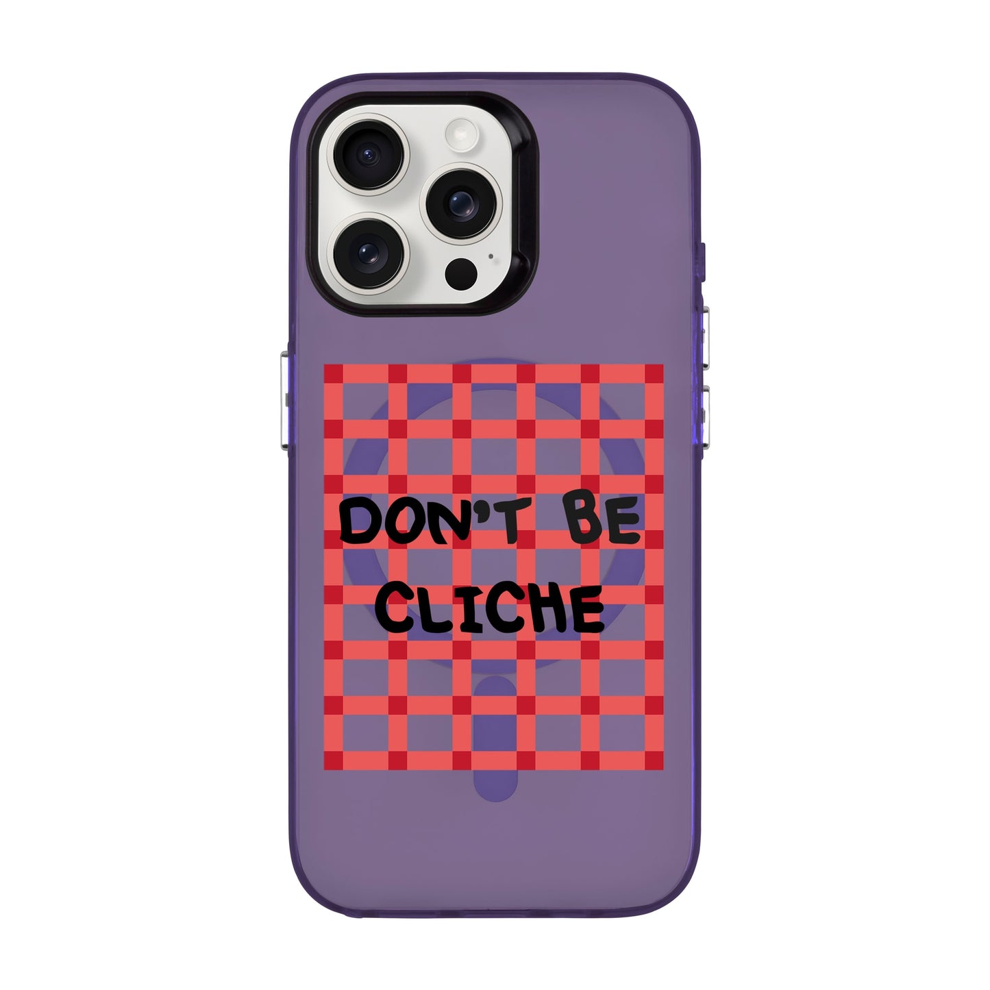 DON'T BE CLICHE-iPhone 15 Pro Max Hold Kılıf MagSafe Özellikli