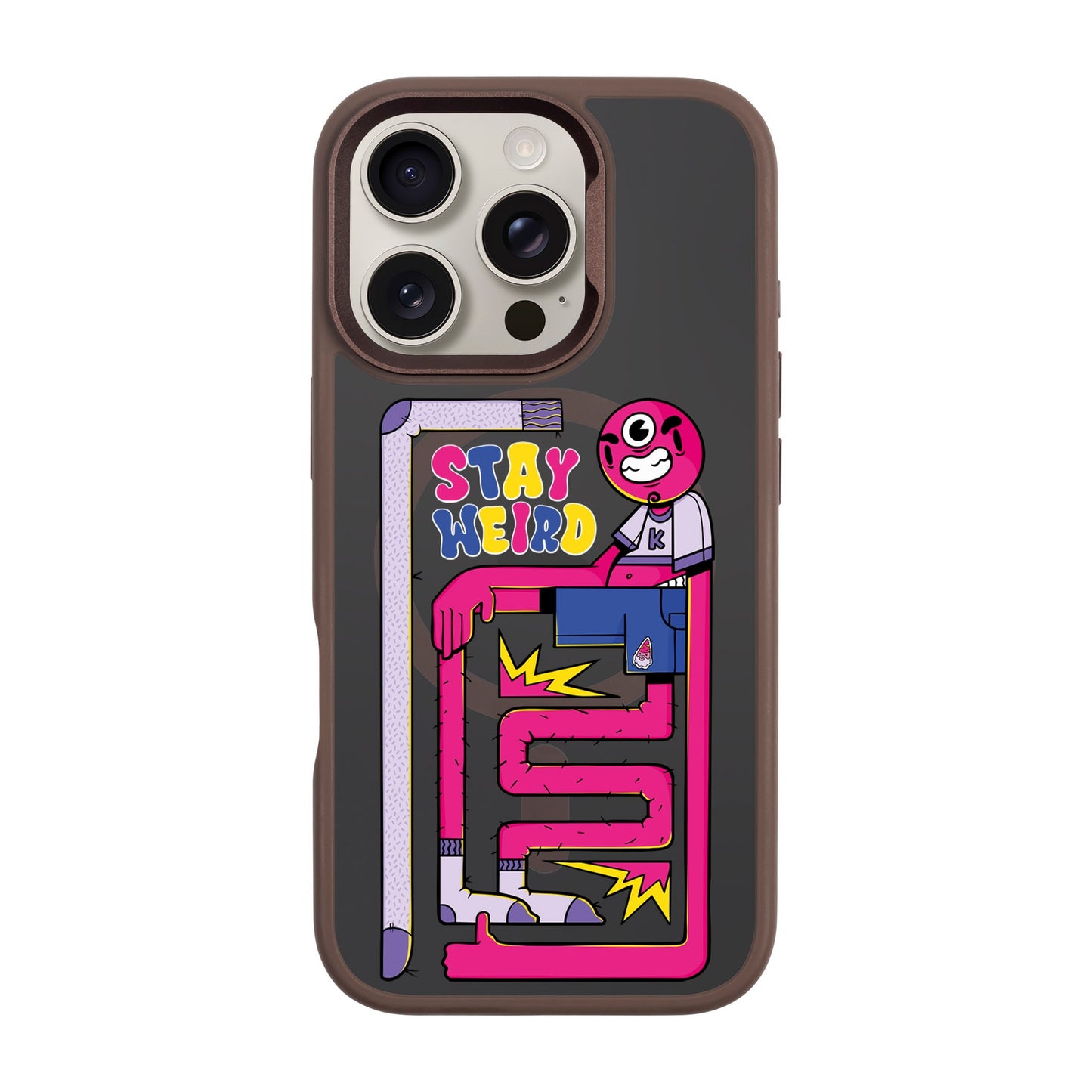 OG TOOTHY-iPhone 16 Pro Rise Kılıf MagSafe Özellikli