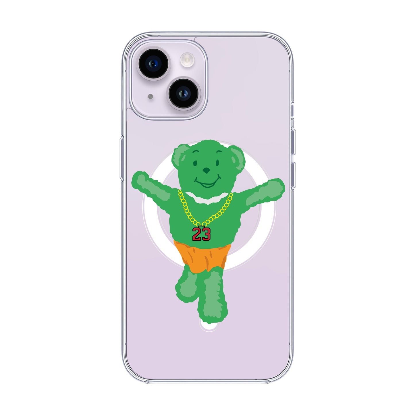 GREEN BEAR-Solid Kılıf MagSafe Özellikli - iPhone 14