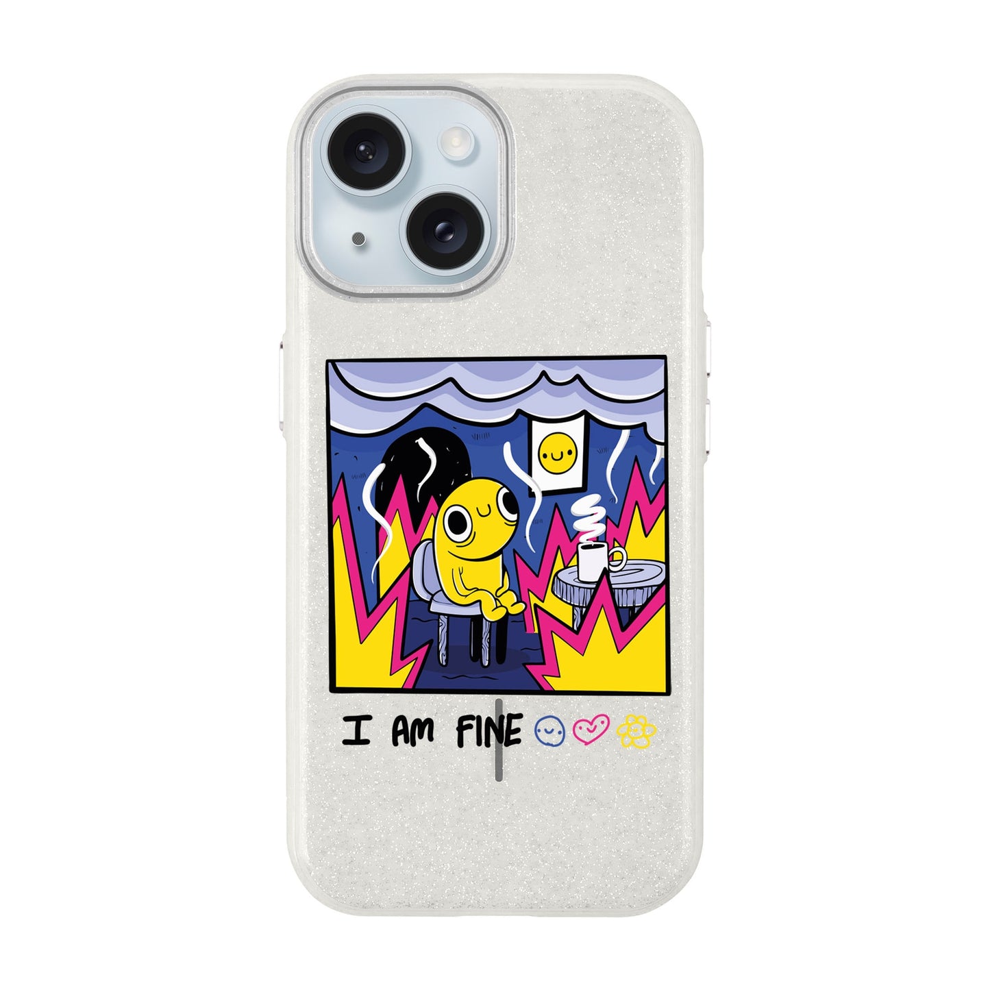 I AM FINE-iPhone 14 Radiant Kılıf MagSafe Özellikli