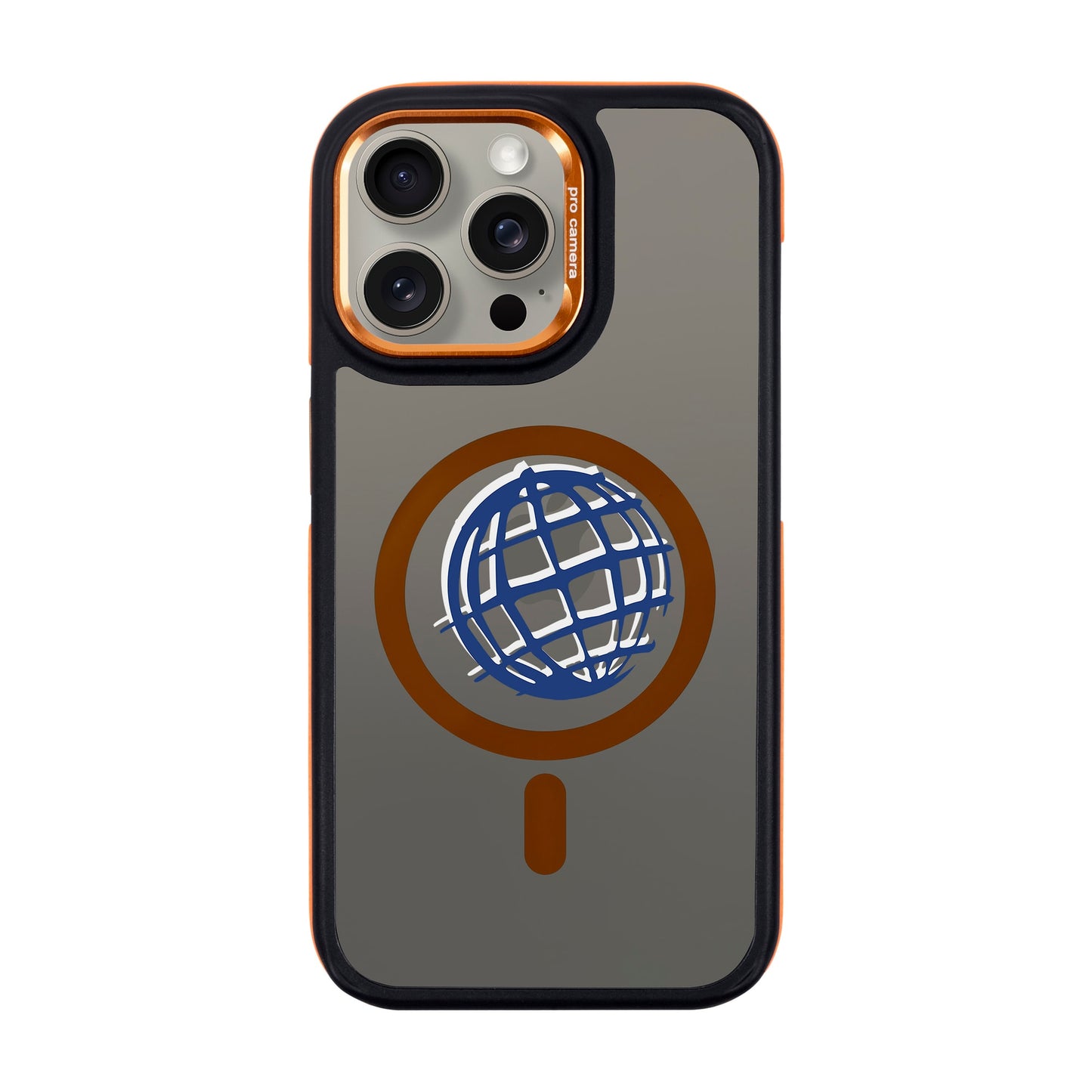 GLOBE-iPhone 15 Pro Max Dark Kılıf MagSafe Özellikli