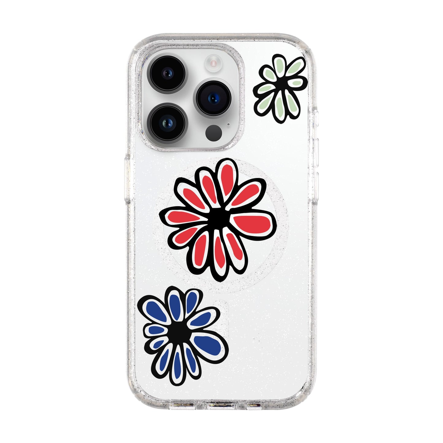 FLORIST-iPhone 14 Pro Shiny Kılıf MagSafe Özellikli