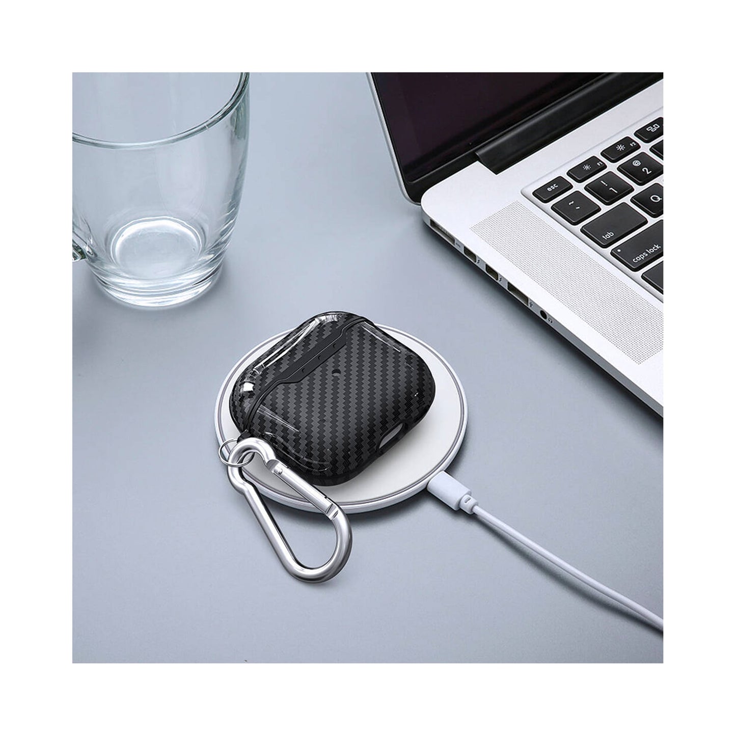 NEW-Apple AirPods 3 Carbon Kılıf