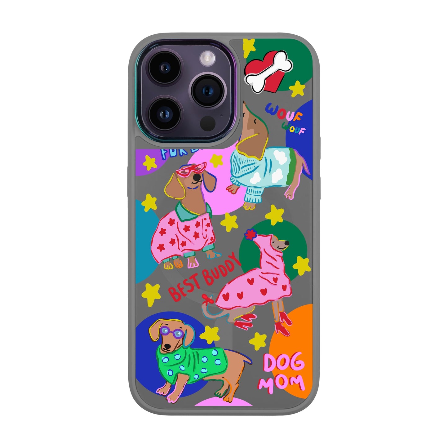DOG MOM-iPhone 14 Pro Max Vigor Kılıf MagSafe Özellikli