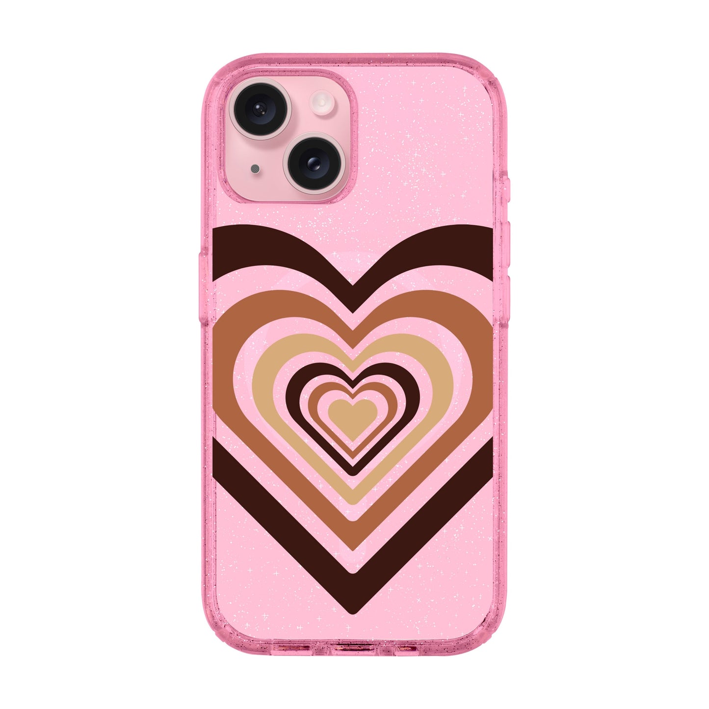 HEART-iPhone 14 Plus Shiny Kılıf MagSafe Özellikli