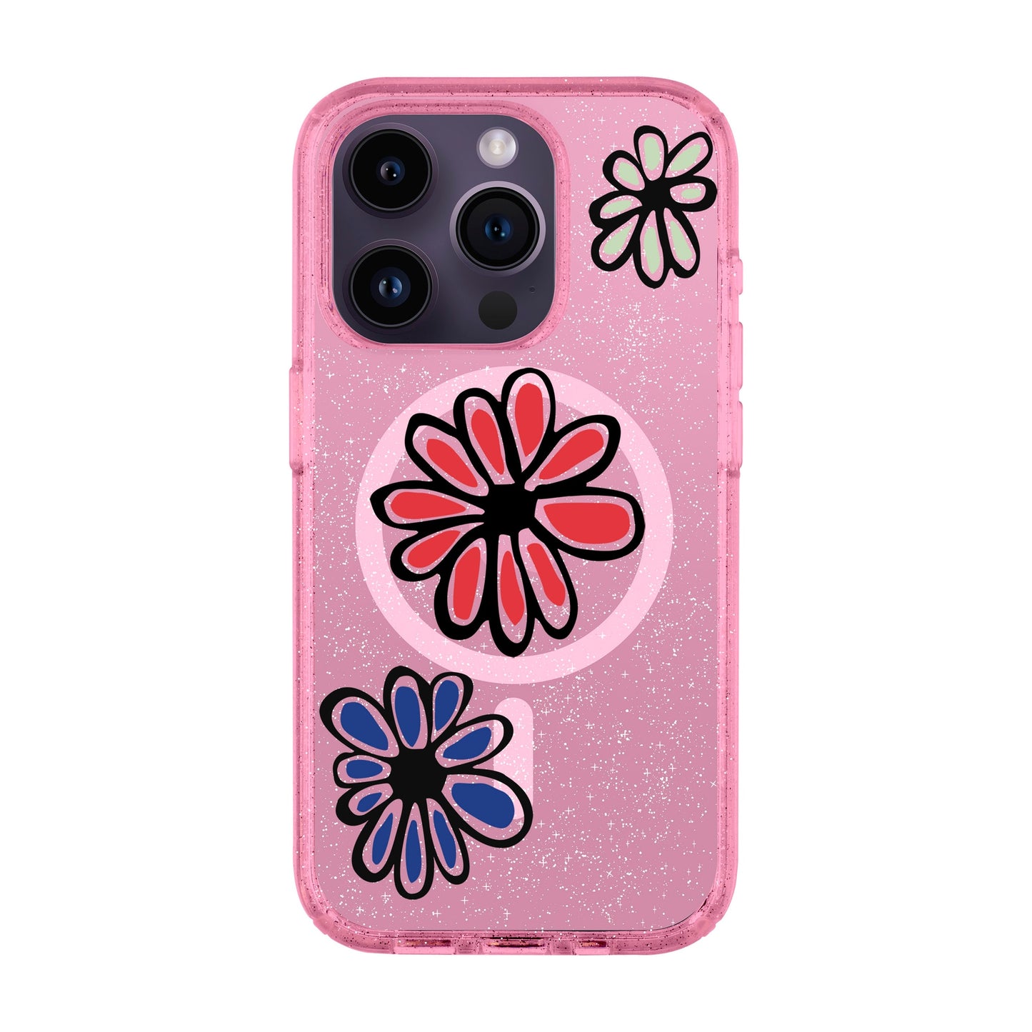 FLORIST-iPhone 14 Pro Shiny Kılıf MagSafe Özellikli