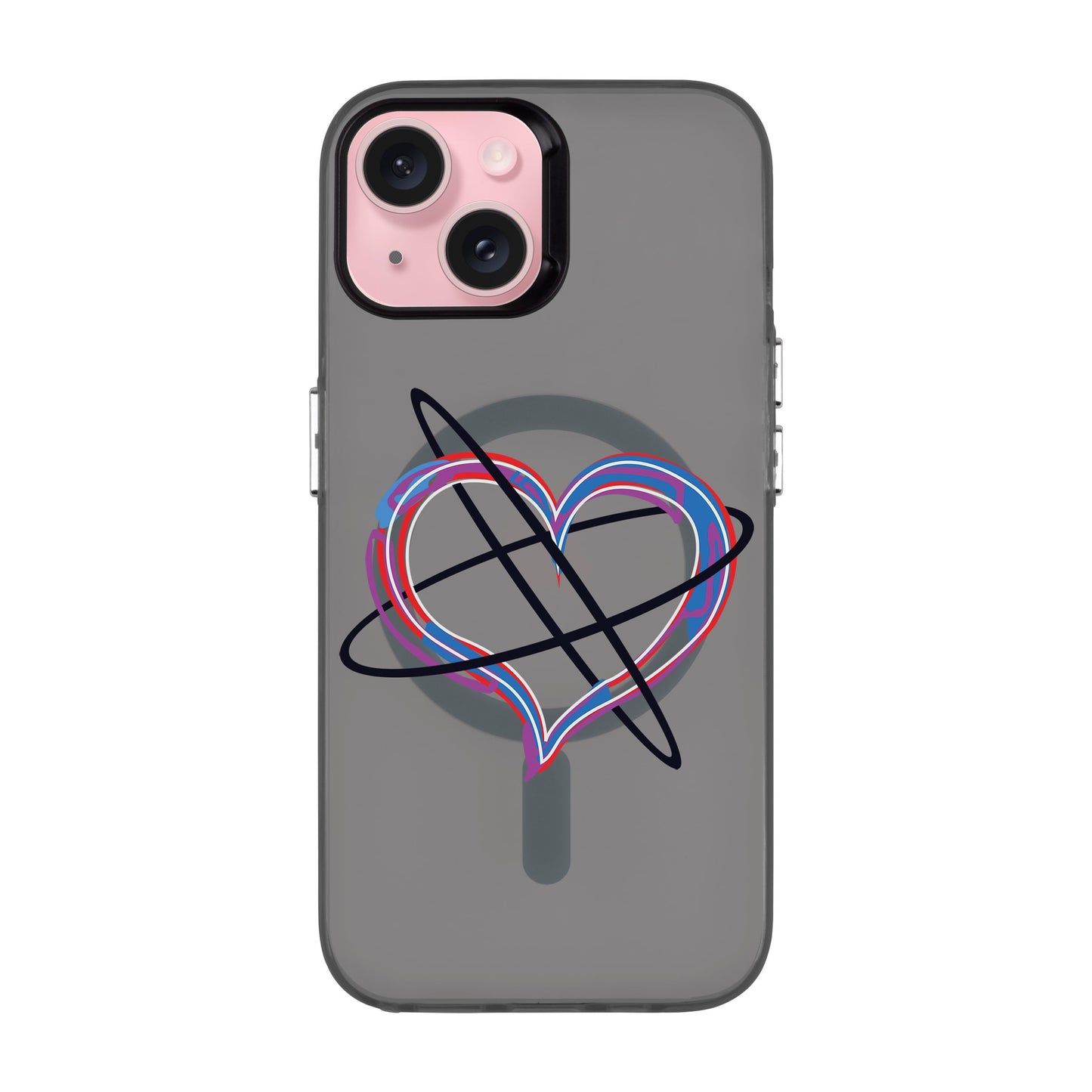 HEART ATTACK-iPhone 15 Hold Kılıf MagSafe Özellikli