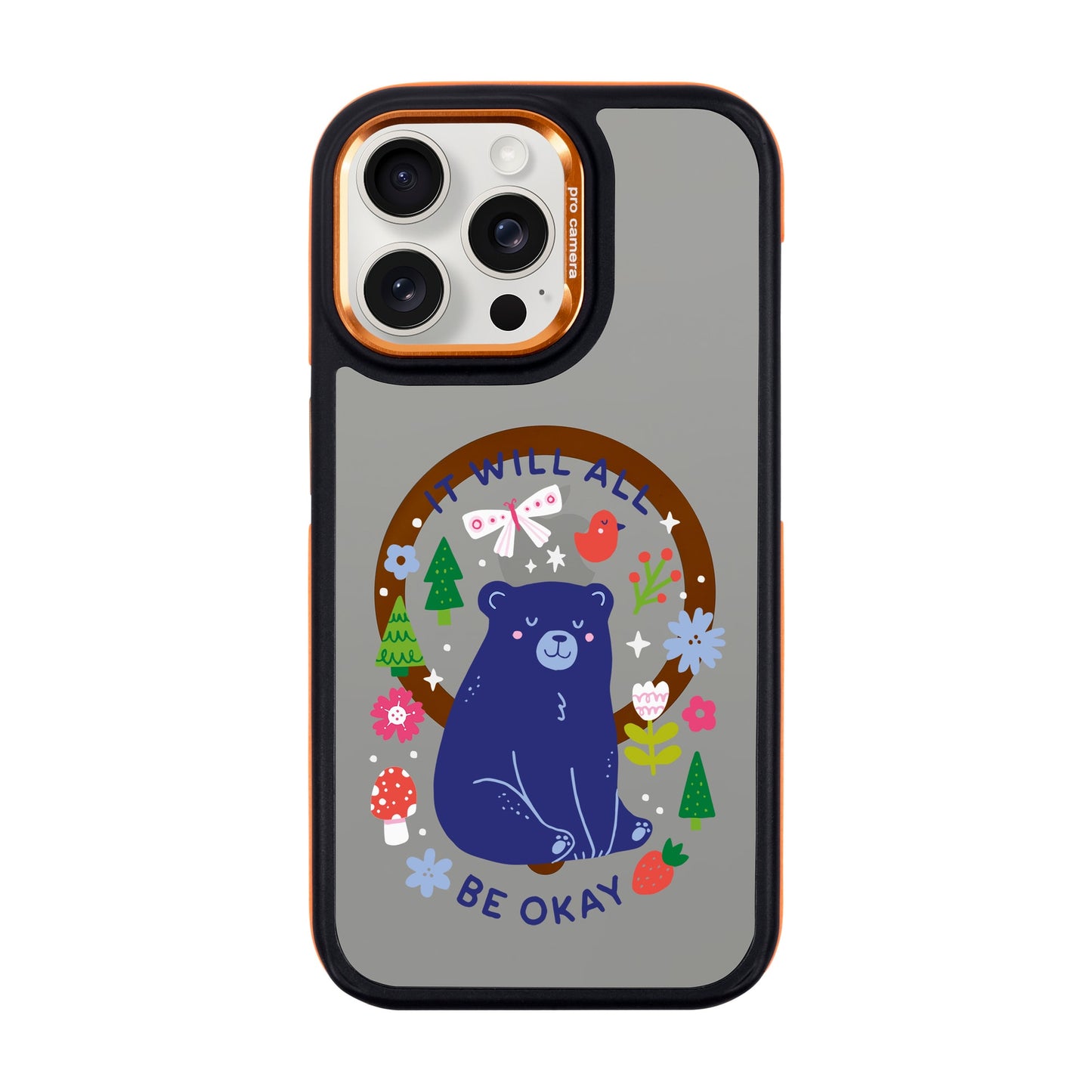 BE OKAY-iPhone 15 Pro Max Dark Kılıf MagSafe Özellikli