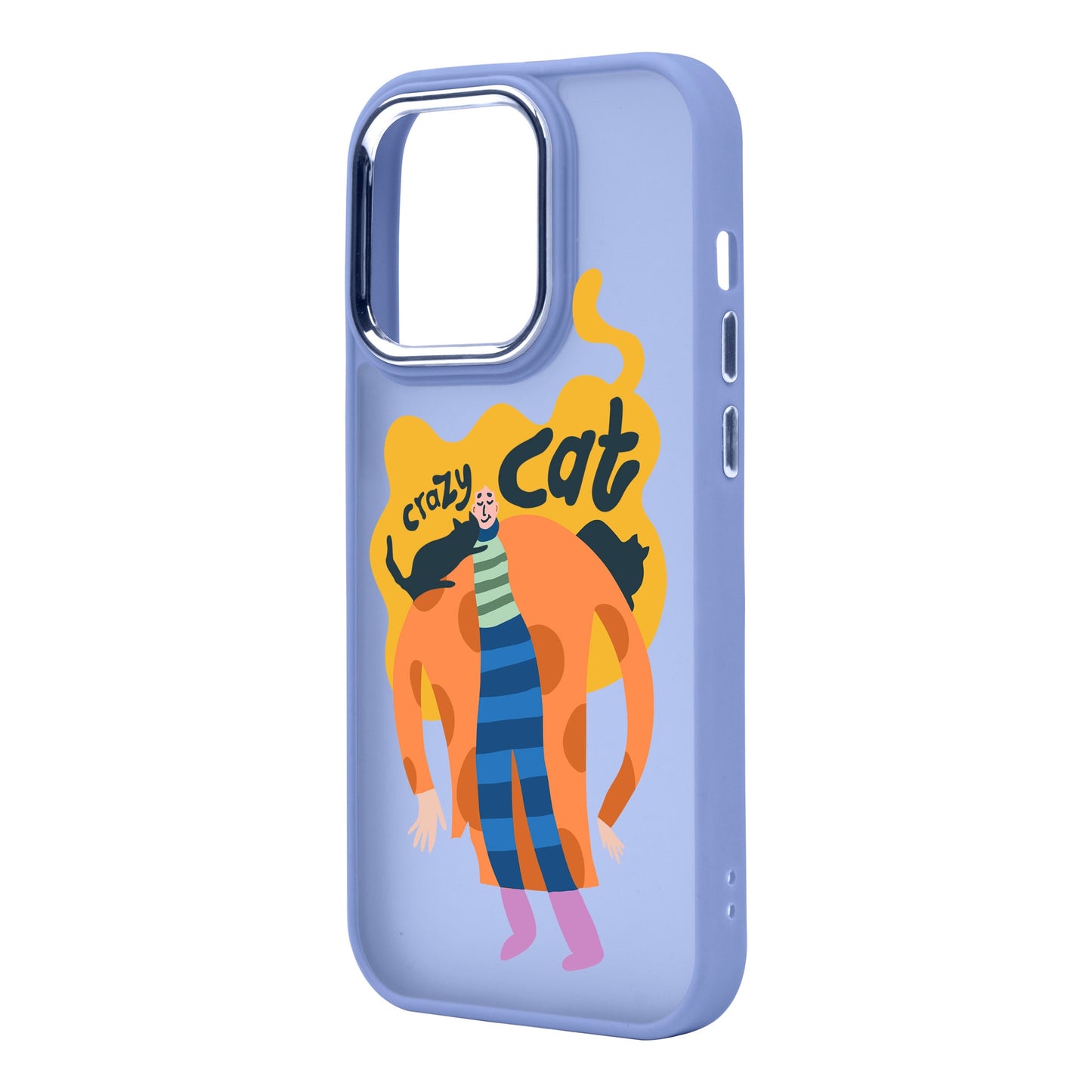 CRAZY CAT-iPhone 14 Pro Max Proof Kılıf