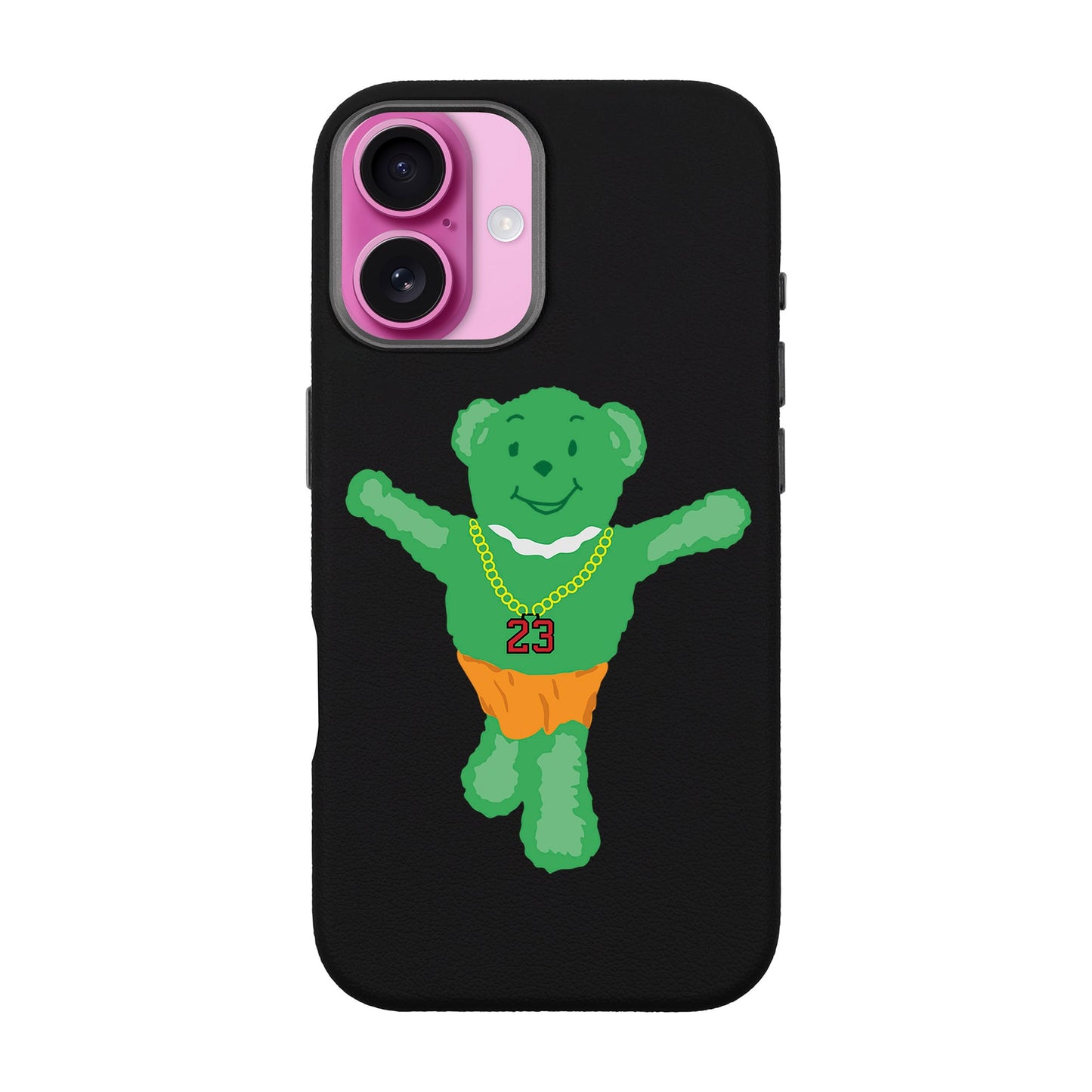 GREEN BEAR-iPhone 16 Plus Leather Premium Kılıf MagSafe Özellikli
