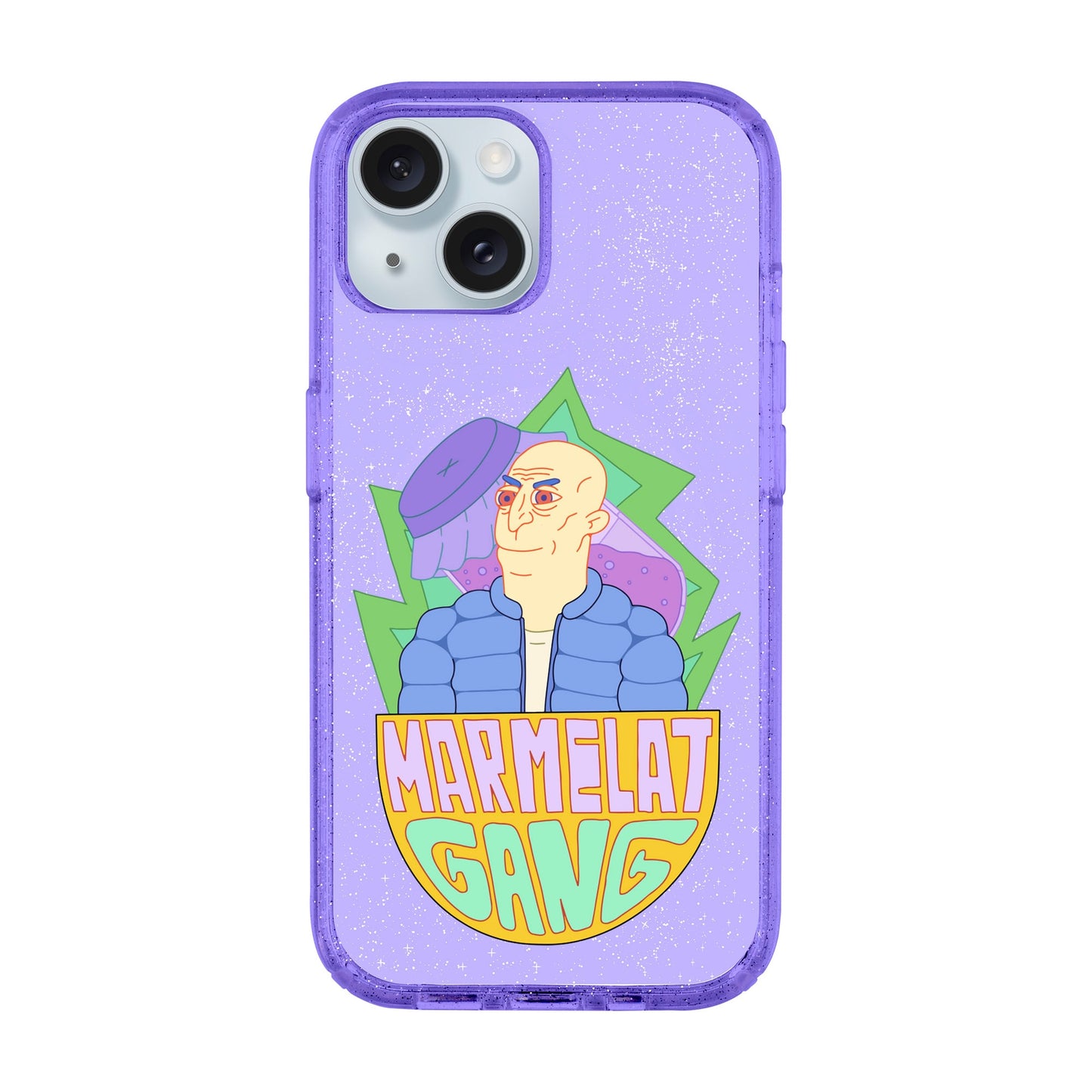 MARMELAT GANG-iPhone 15 Shiny Kılıf MagSafe Özellikli