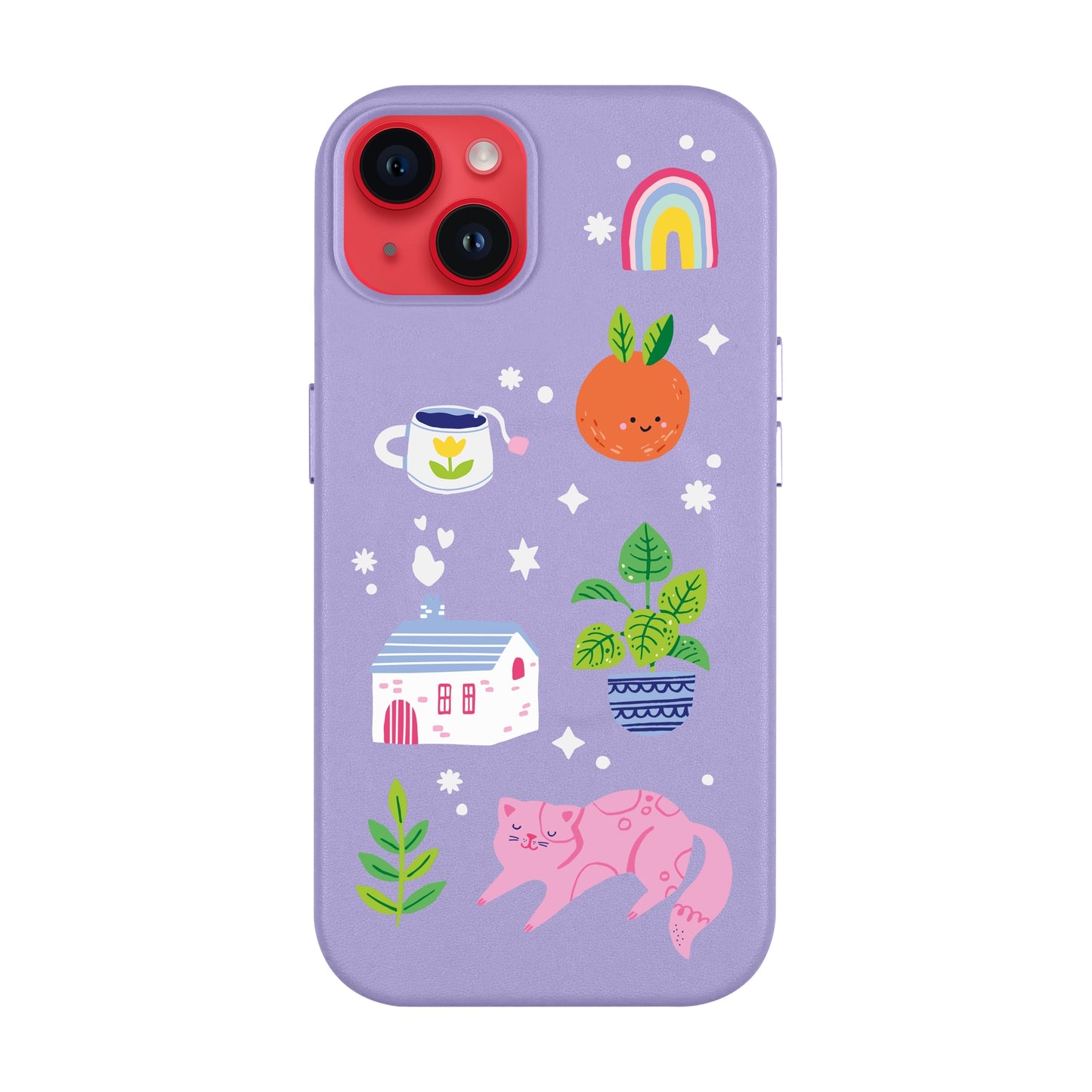 FRESH SPRING-iPhone 14 Plus Leather Kılıf MagSafe Özellikli