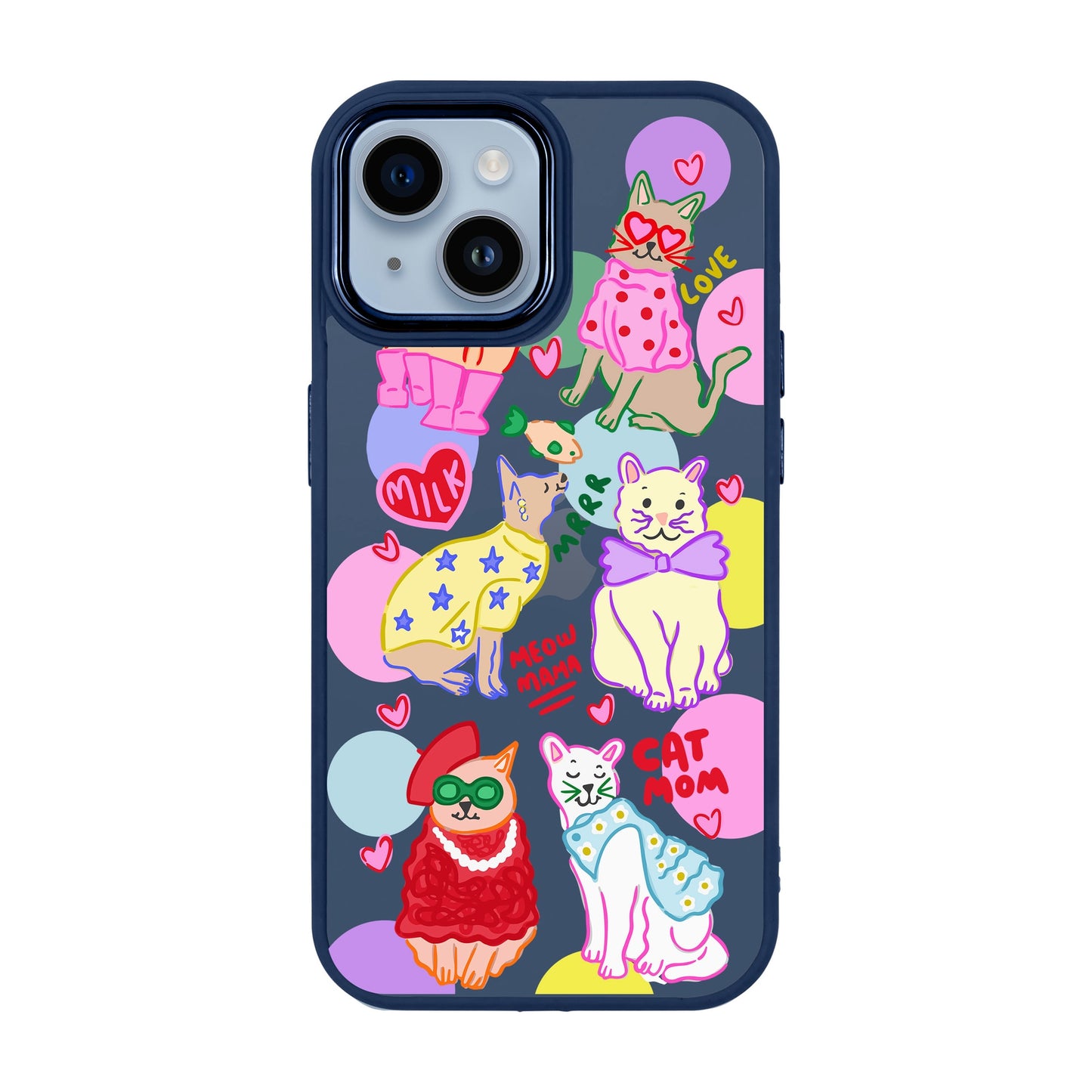 CAT MOM-iPhone 14 Plus Proof Kılıf