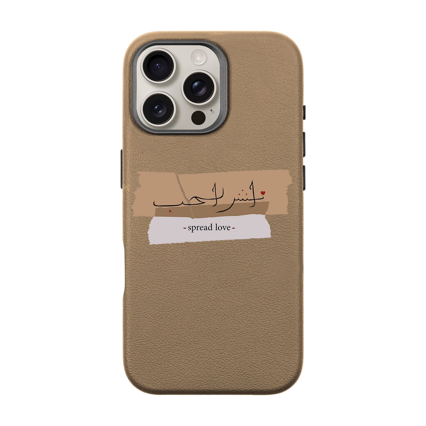 SPREAD LOVE-iPhone 16 Pro Max Leather Premium Kılıf MagSafe Özellikli