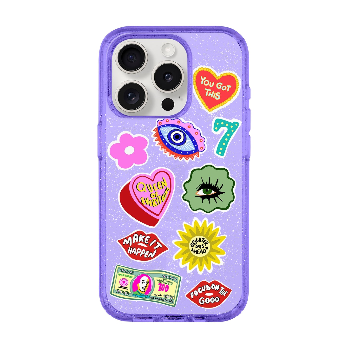 HM STICKERS-iPhone 15 Pro Shiny Kılıf MagSafe Özellikli