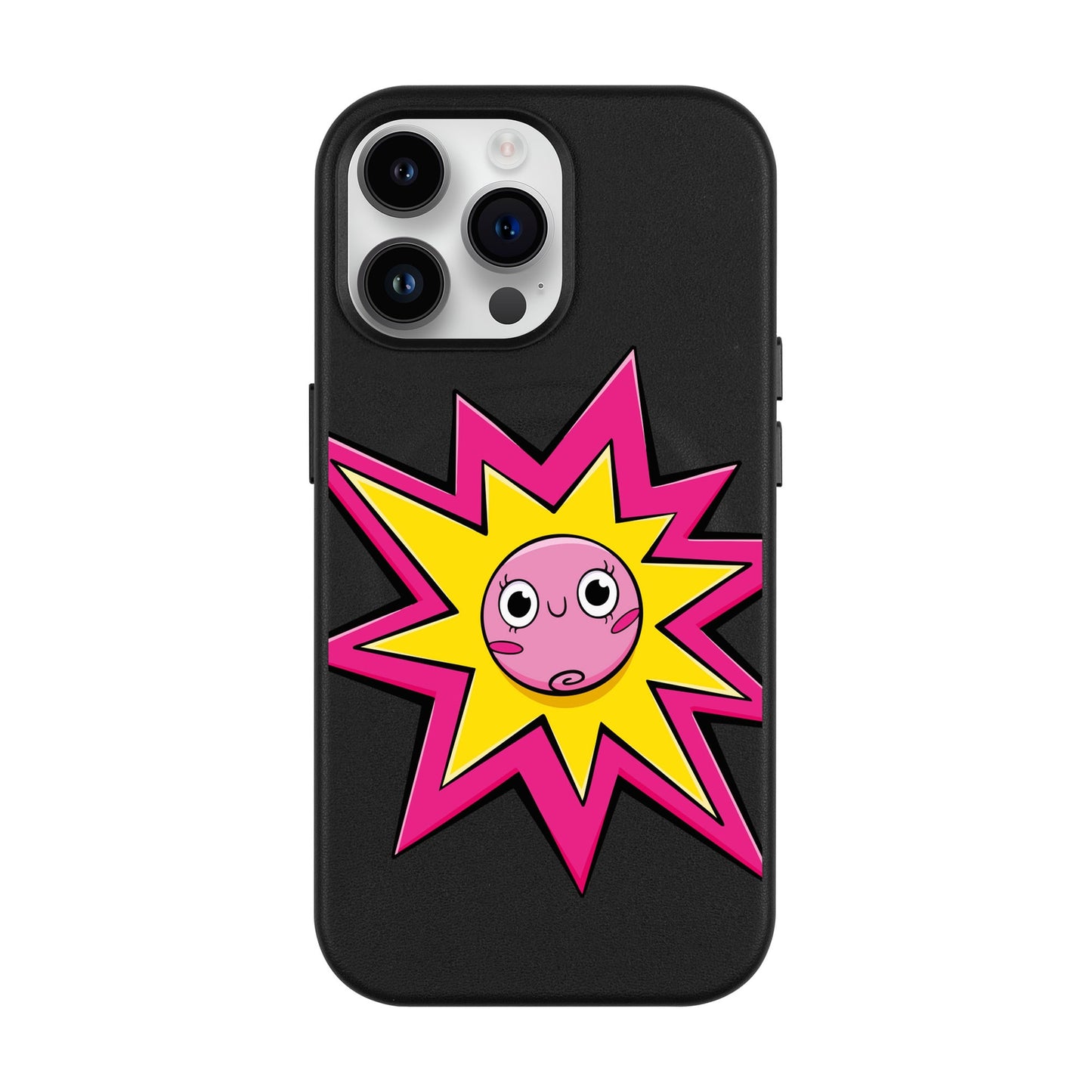 POP PRINCESSES-iPhone 14 Pro Max Leather Kılıf MagSafe Özellikli