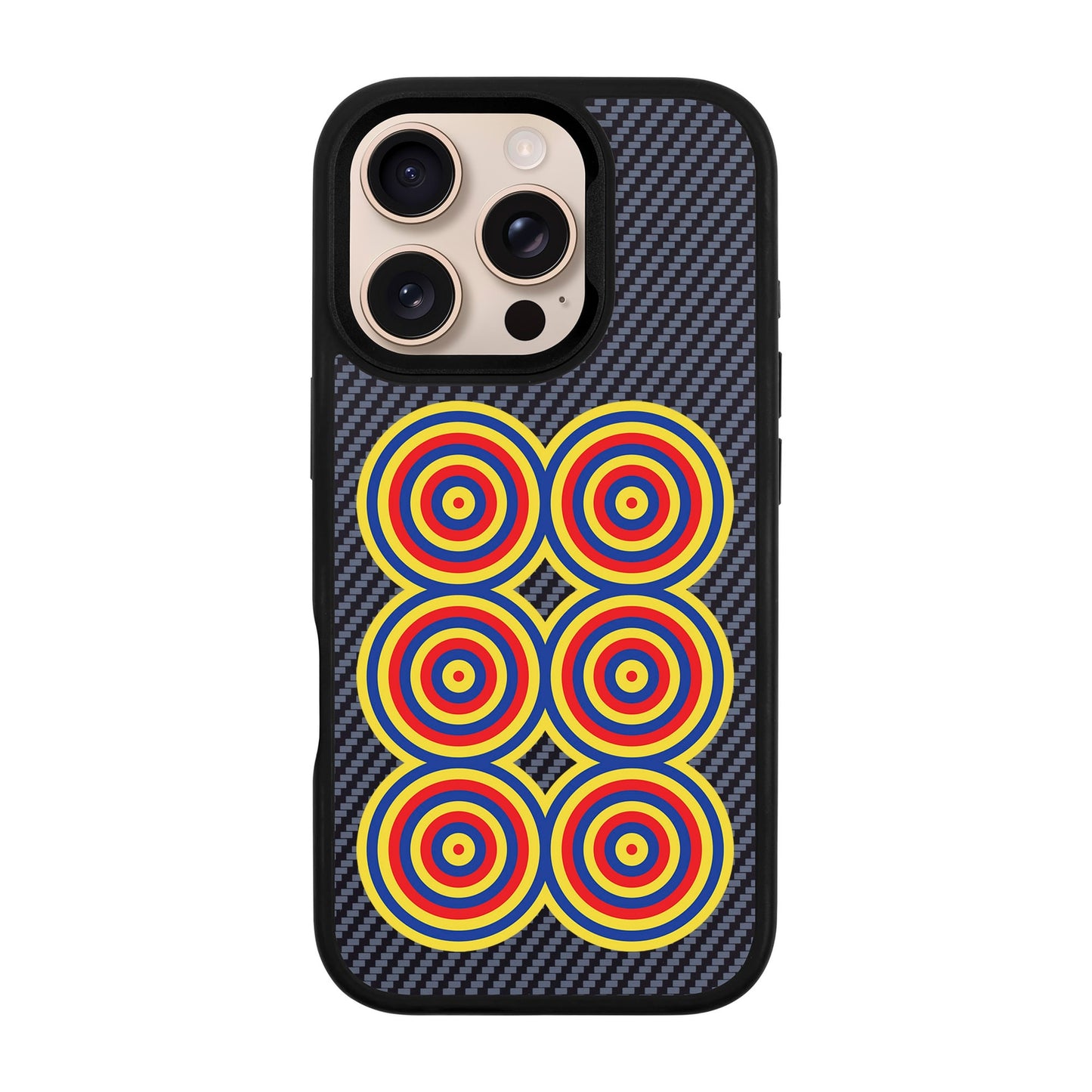 LOLLIPOPS-iPhone 16 Pro Plaid Kılıf MagSafe Özellikli