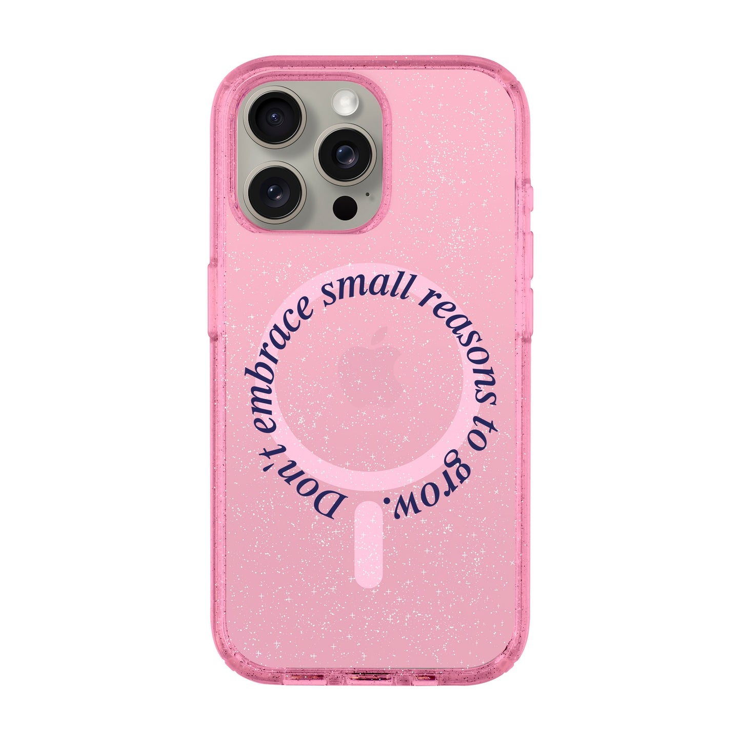 GROW-iPhone 15 Pro Max Shiny Kılıf MagSafe Özellikli