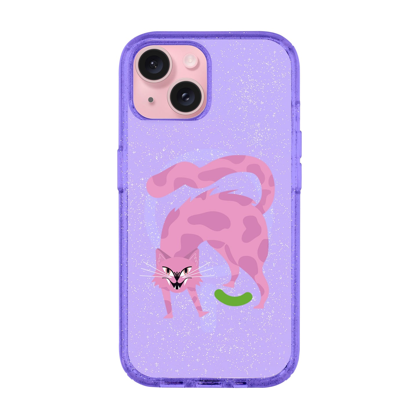 GRUMBLEPAWS-iPhone 14 Plus Shiny Kılıf MagSafe Özellikli