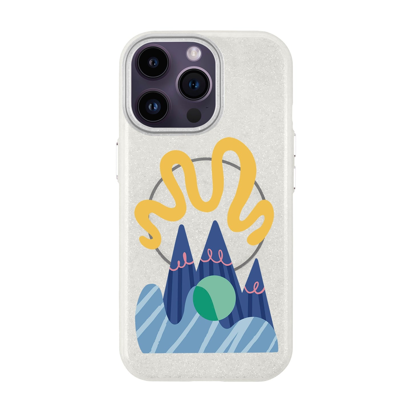 MOUNTAIN-iPhone 14 Pro Max Radiant Kılıf MagSafe Özellikli