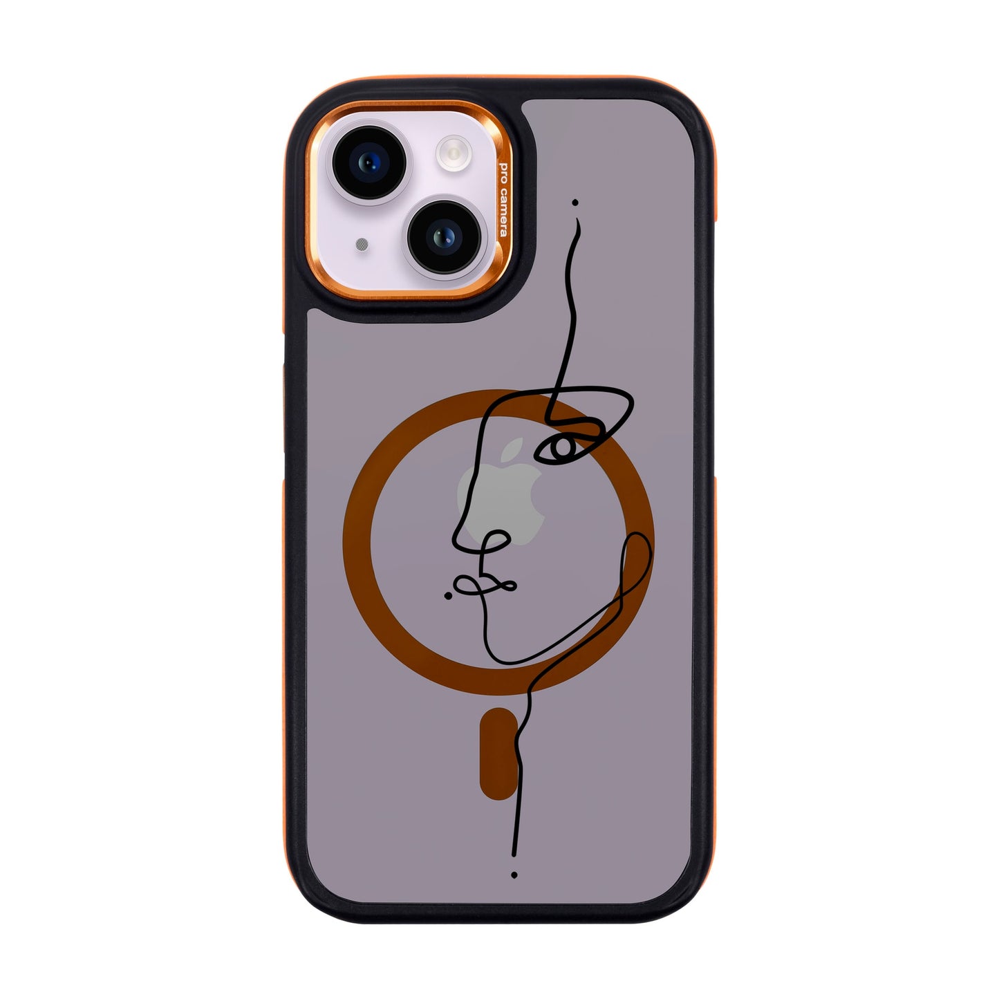 FACE-iPhone 13 Dark Kılıf MagSafe Özellikli
