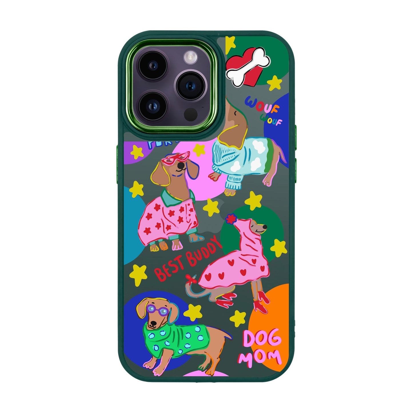 DOG MOM-iPhone 13 Pro Max Proof Kılıf